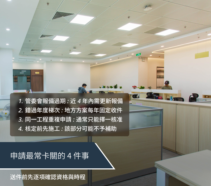 台中屋主申請時最常卡關的4件事